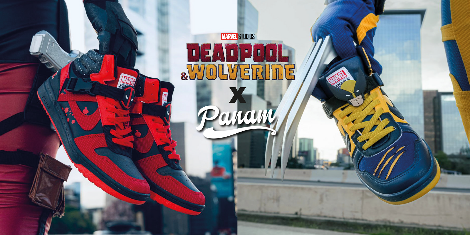 Zapatos Deadpool Panam Tenis Azules Panam Originales Panam