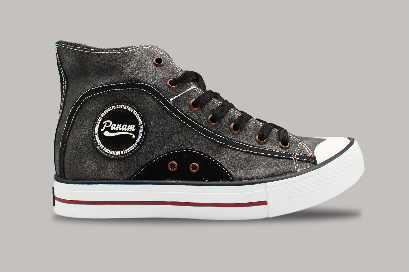 PANAM Bota Angus Mezclilla Negro1