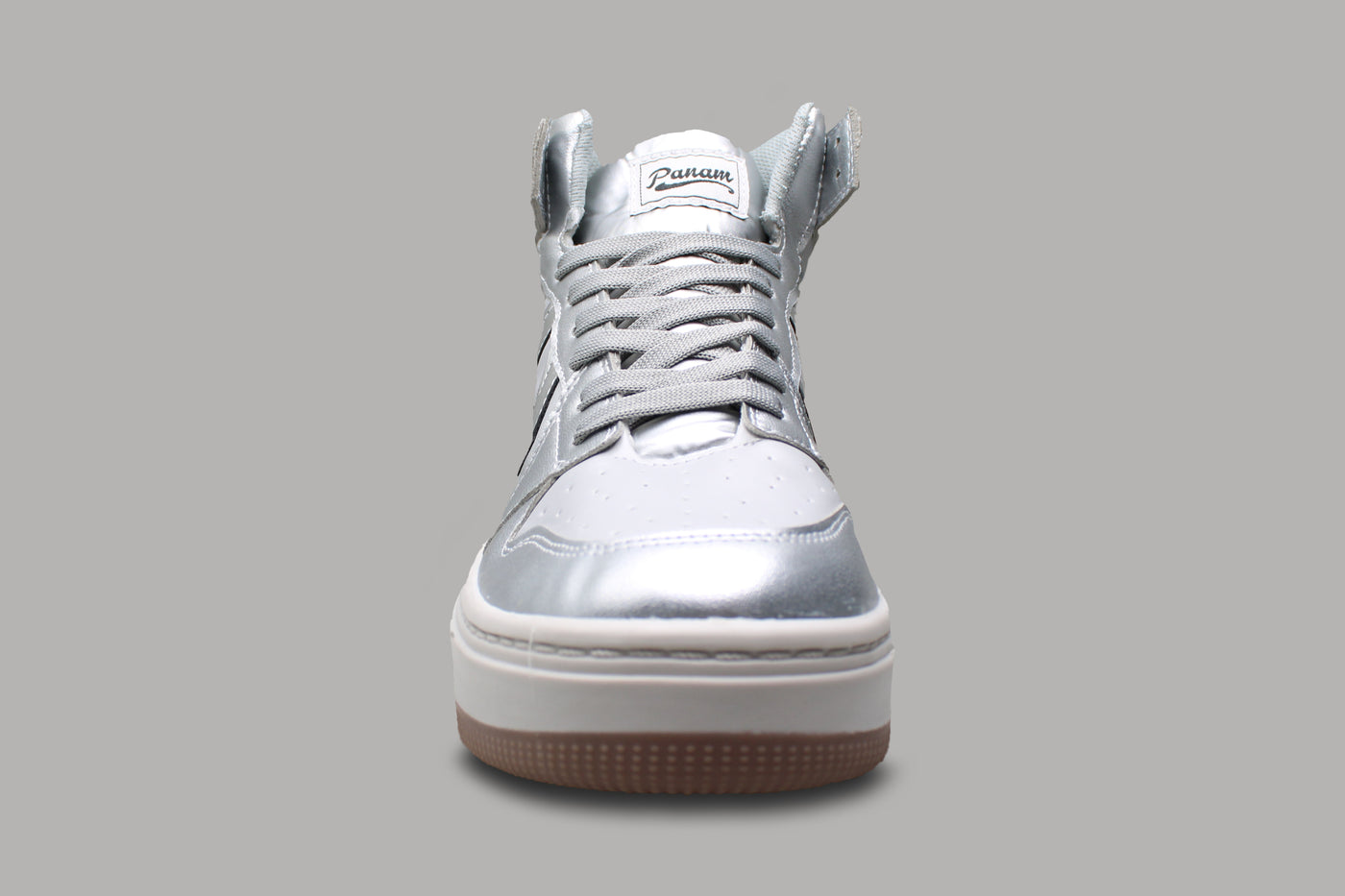 PANAM Bota Diva Plateado
