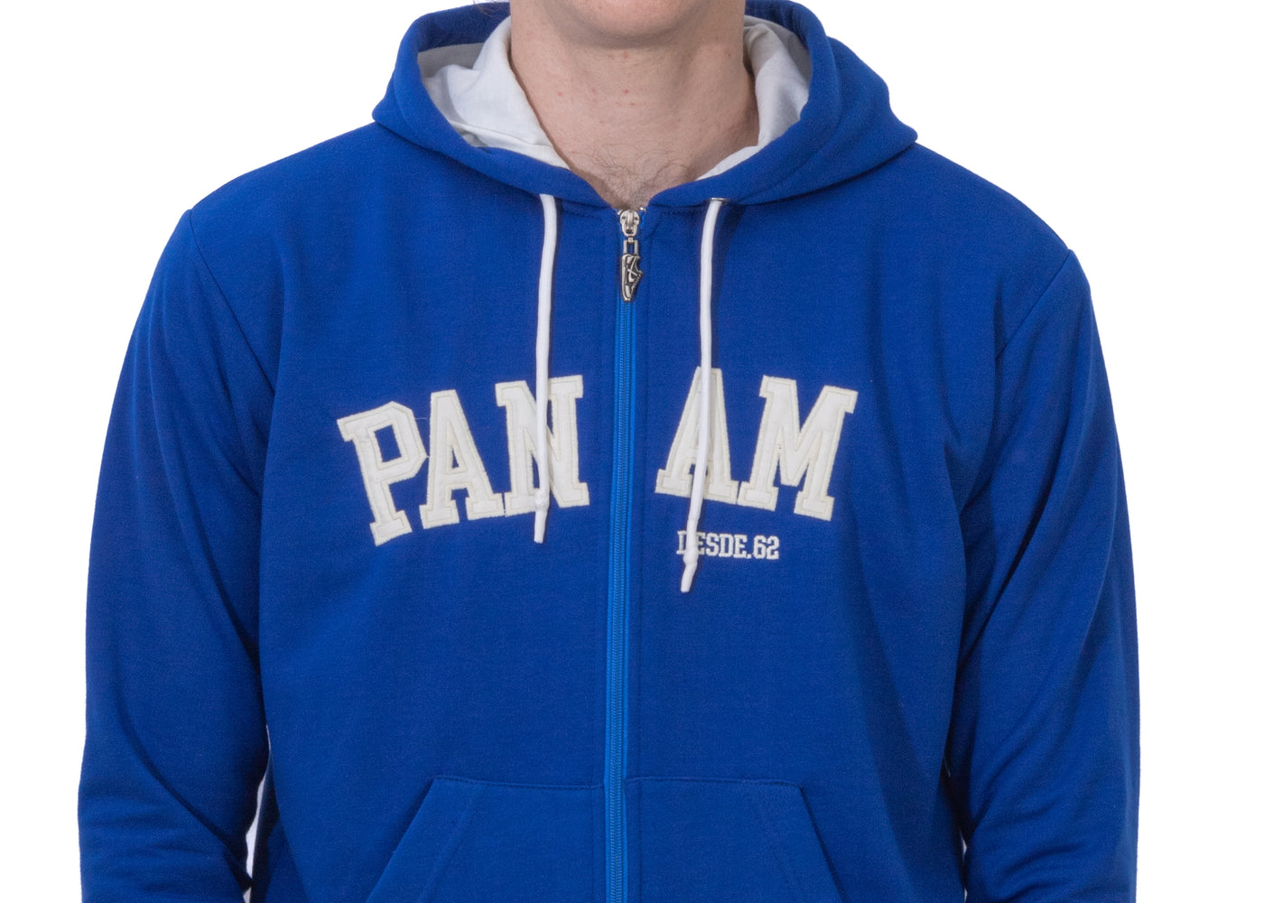 PANAM Sudadera Azul Rey Hombre