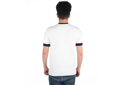 PANAM Playera Hombre Blanco Neón