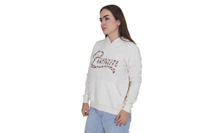 PANAM Sudadera Leopardo Mujer