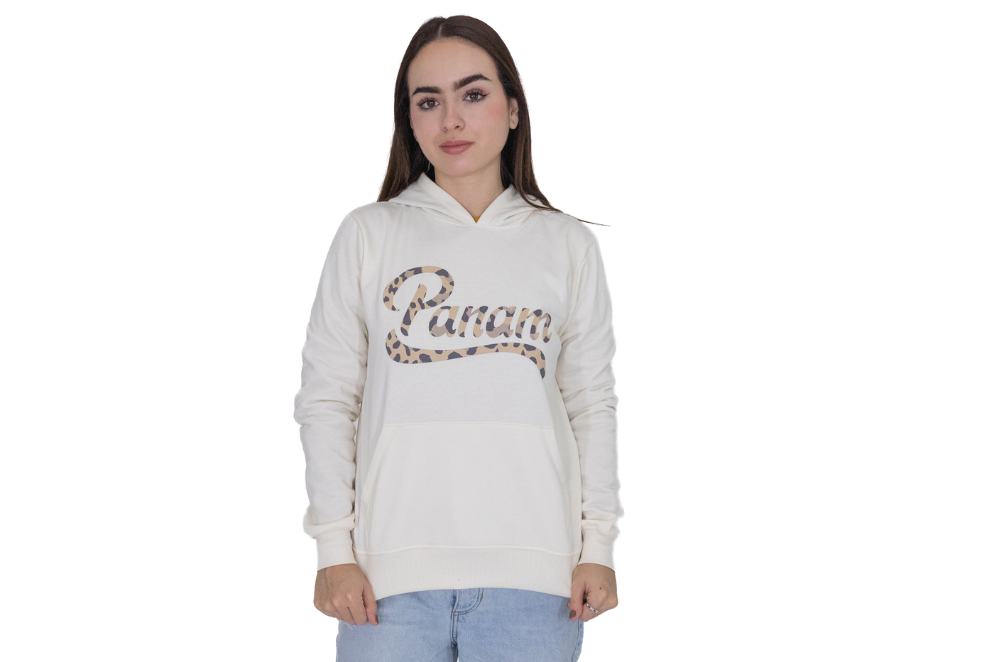 PANAM Sudadera Leopardo Mujer