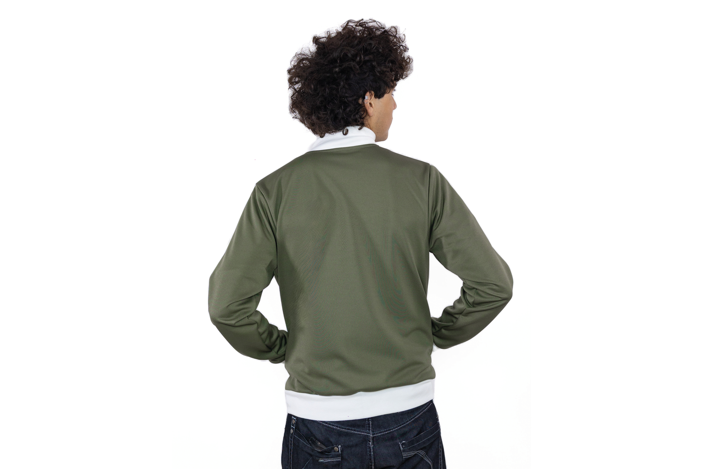 PANAM Chamarra Retro Olivo Hombre