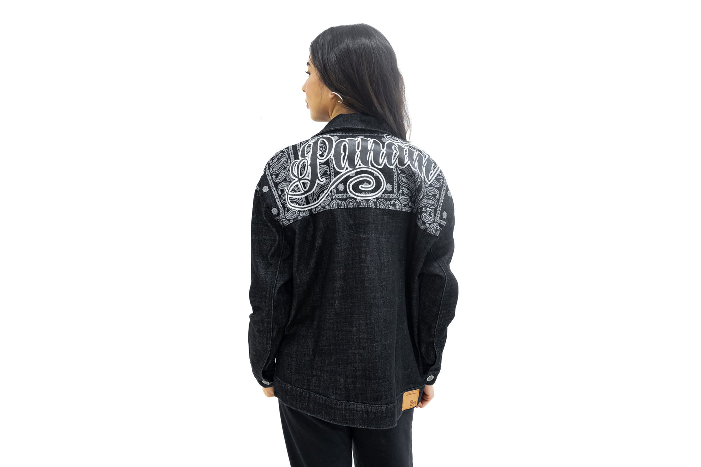PANAM Chamarra Mezclilla Chicano Mujer