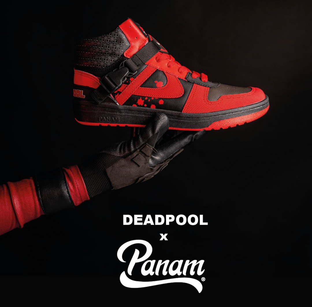 Panamá Panam Tenis Marvel PANAM Bota Tepoz Deadpool