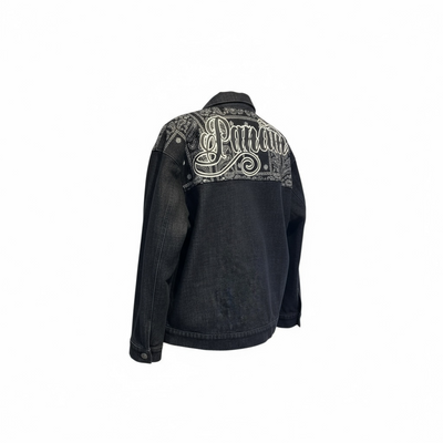 PANAM Chamarra Mezclilla Chicano Mujer