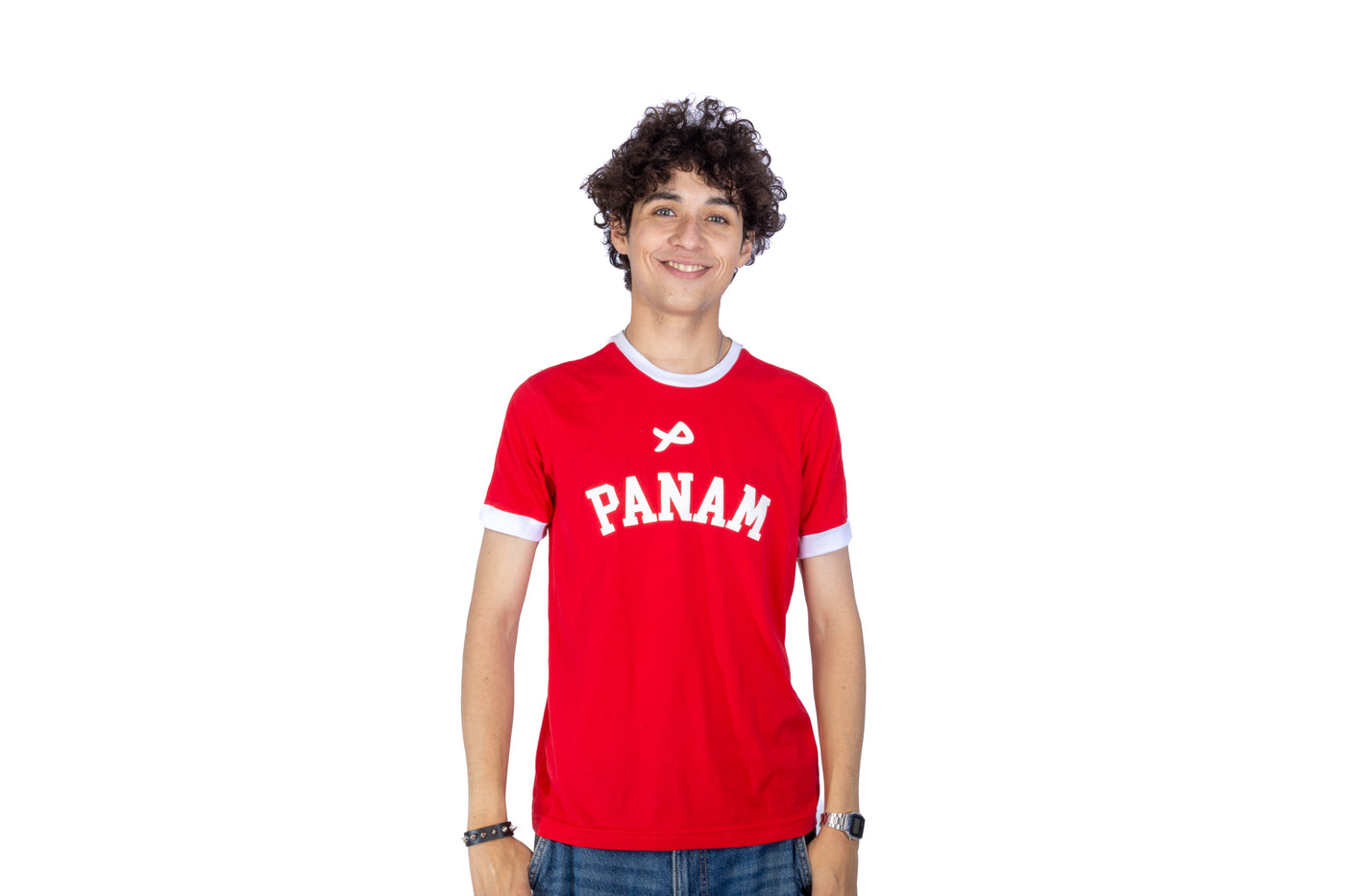 PANAM Playera Rojo Hombre