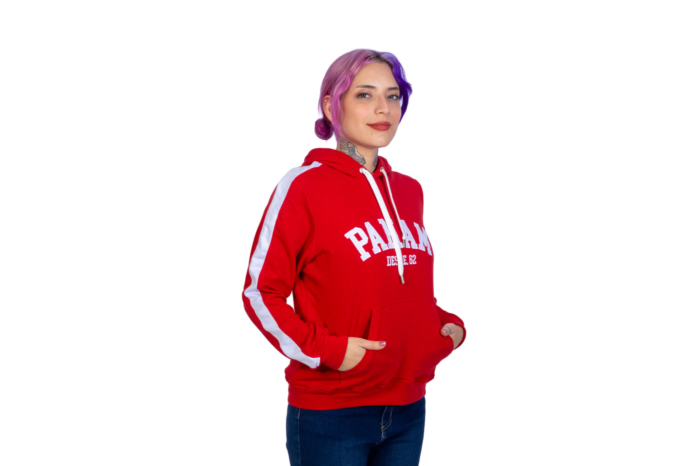 PANAM Sudadera Rojo