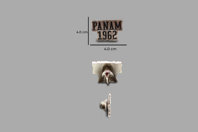 PANAM 2 Pack de Pines Panam 1962 y Escudo