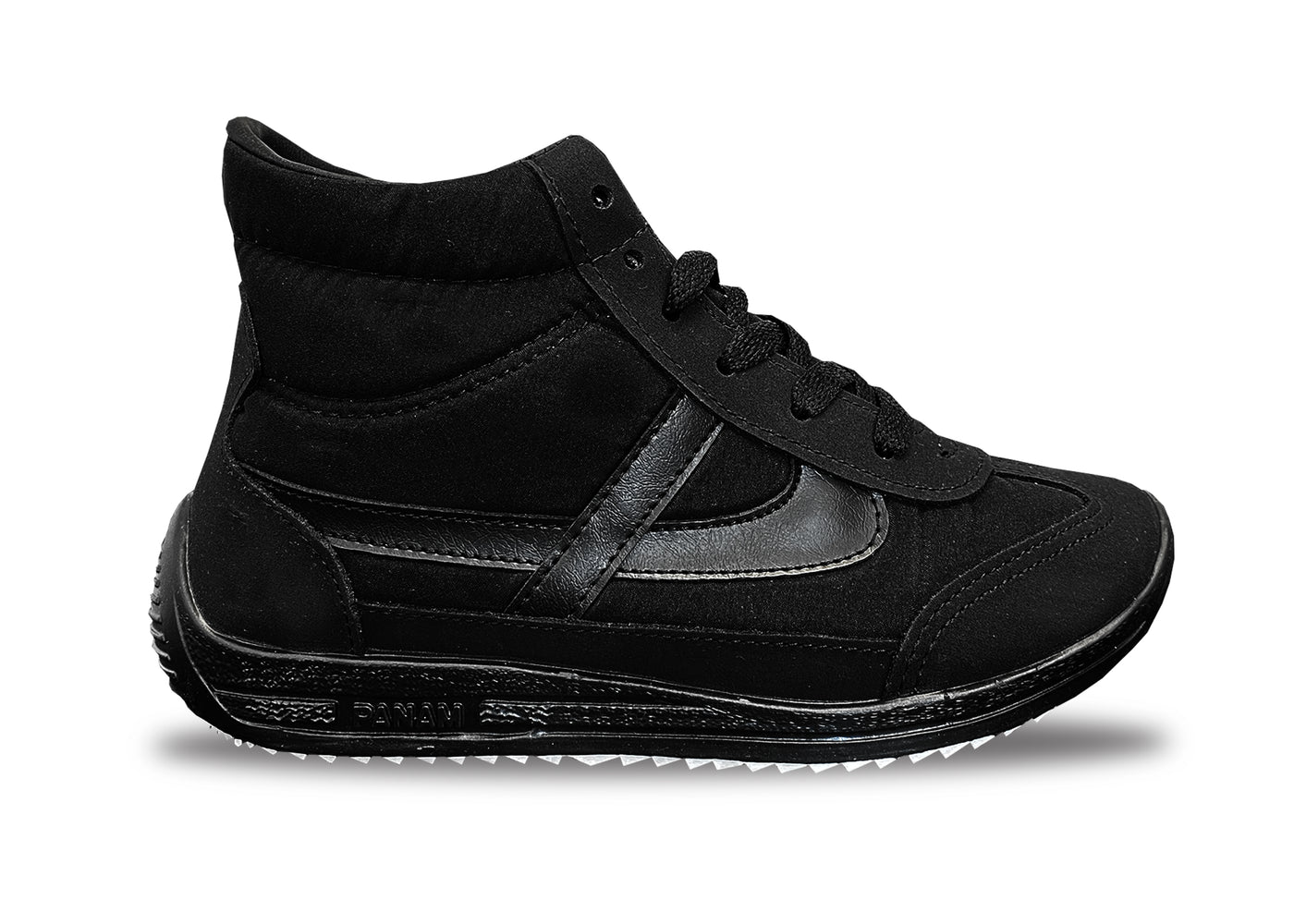 Tenis Panam Bota Mujer Tenis Botin 085 Diamante Negro – TIENDA PANAM